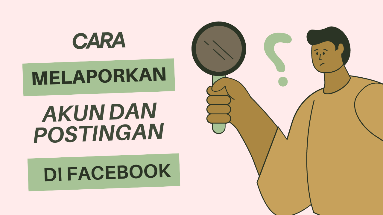 Cara Report Akun FB