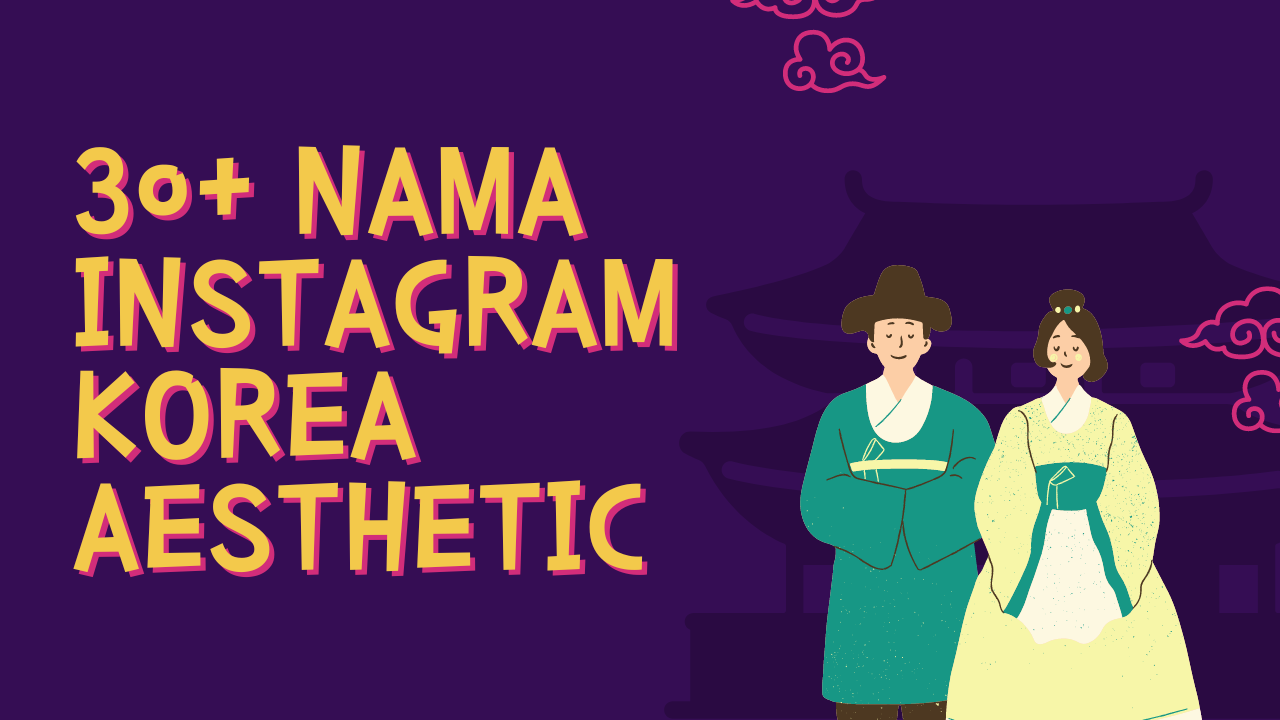 Nama Instagram Korea